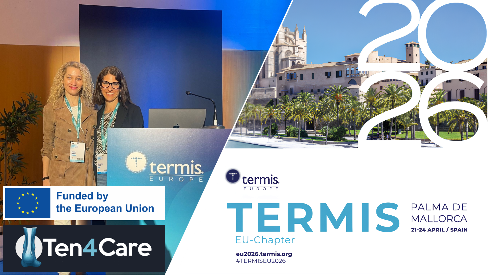 TEN4CARE en TERMIS-EU 2026: impulsando el debate sobre los biomateriales inteligentes y la innovación normativa